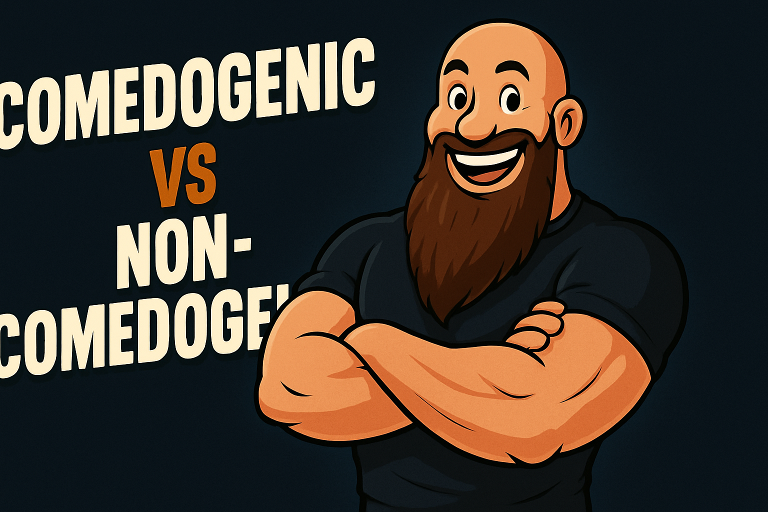 Comedogenic vs Non-Comedogenic: What It Really Means for Your Skin, Beard & Hair
